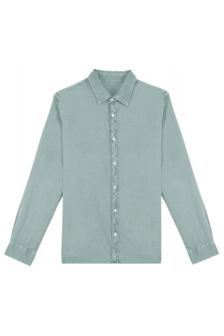 Mens Organic Washed Long Sleeve Shirt