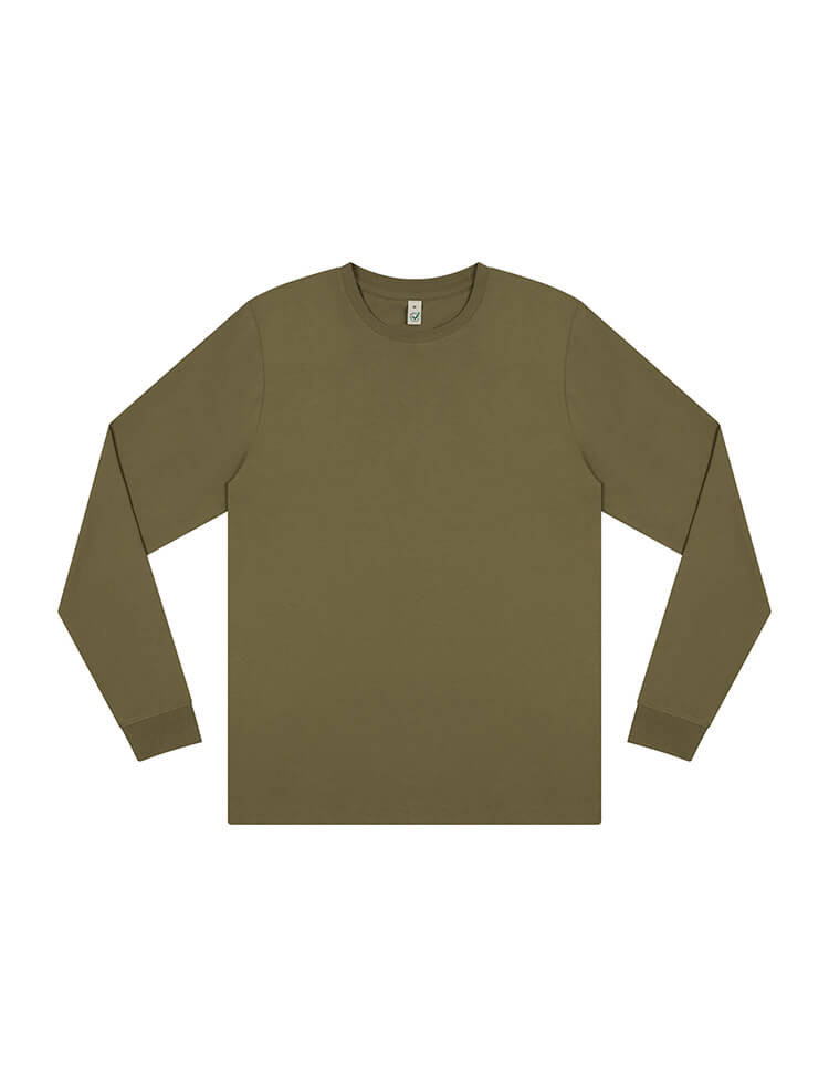Mens Organic Faded Long Sleeve T-shirt