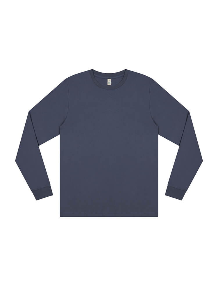 Mens Organic Faded Long Sleeve T-shirt