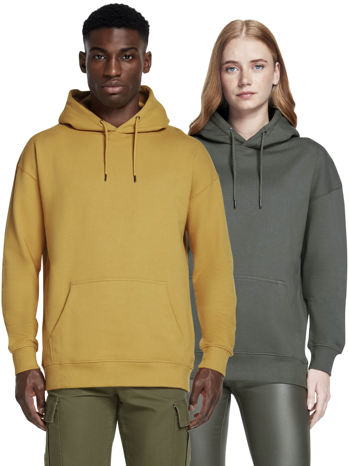 Mens Organic Faded Hoodie