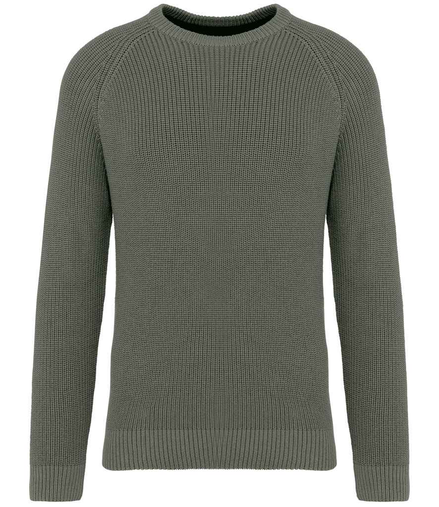 Mens Organic Chunky Knit Sweatshirt