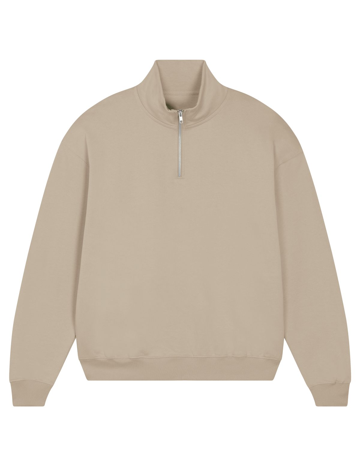 Organic Heavyweight Quarter Zip Sweatshirt: Unisex