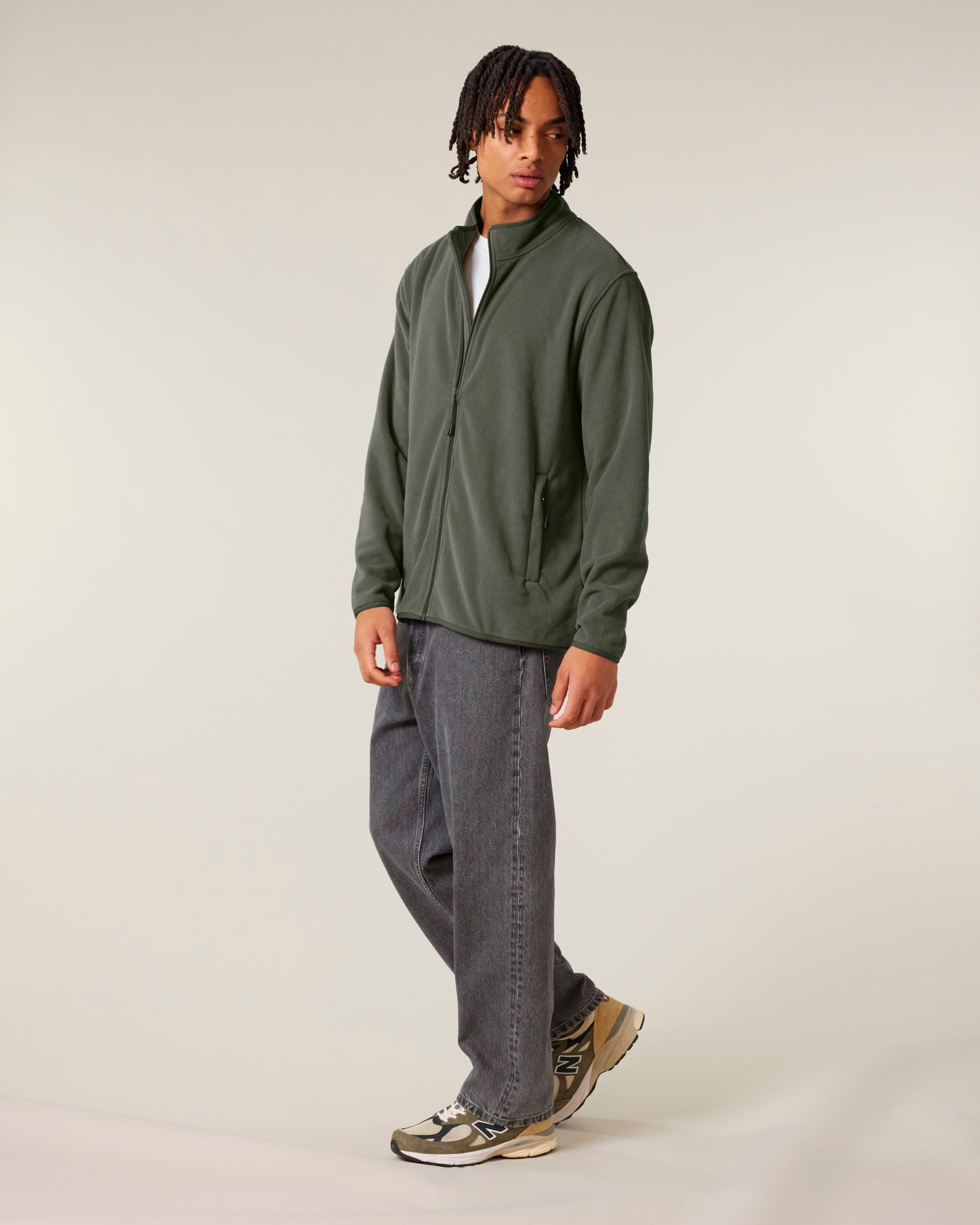 Mens Recycled Polyester Fleece Jacket