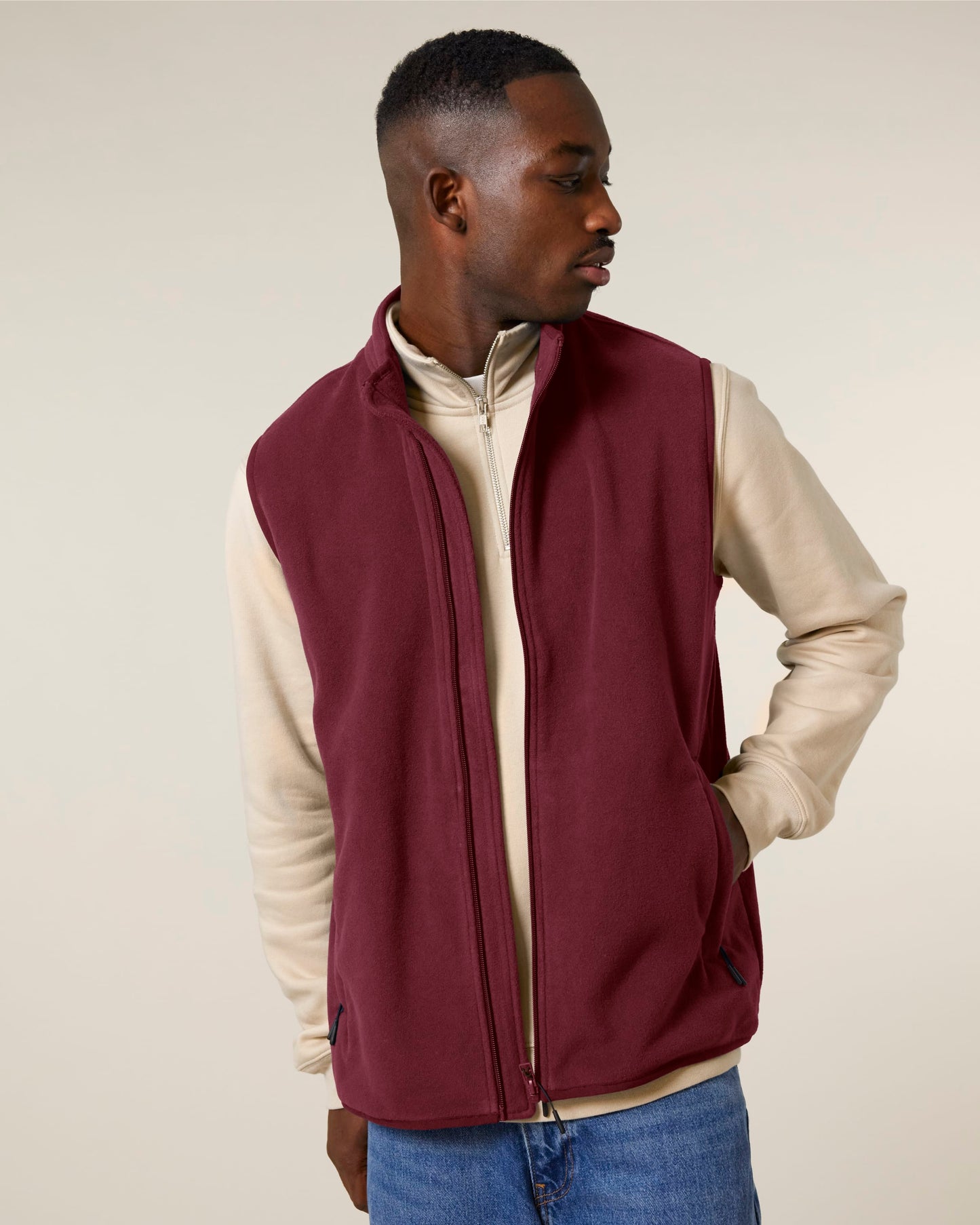 Mens Recycled Fleece Bodywarmer