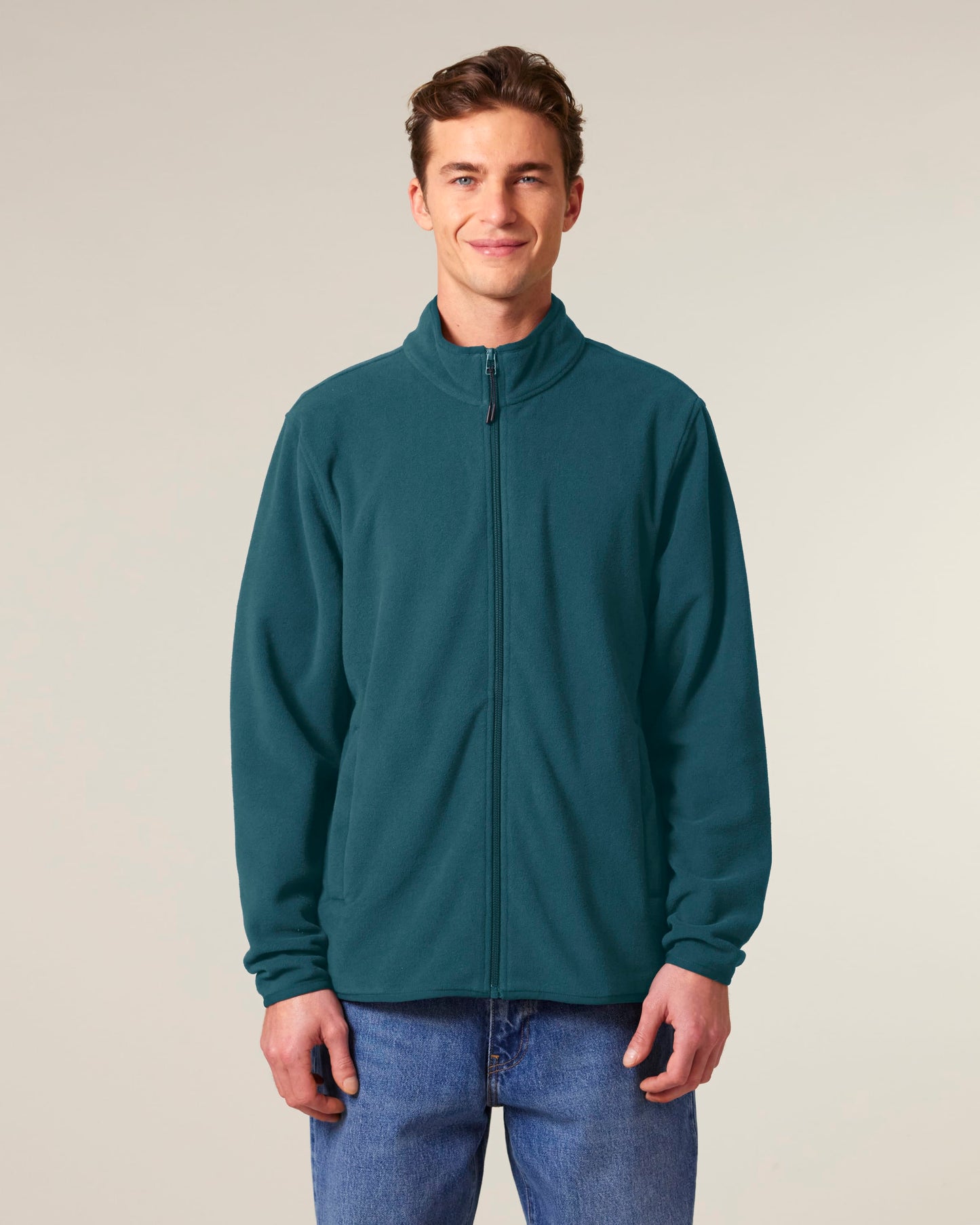 Mens Recycled Polyester Fleece Jacket