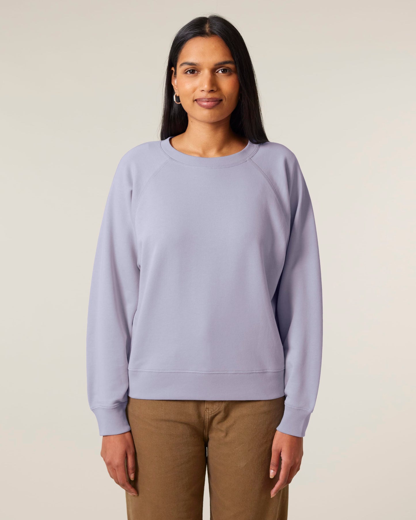 Womens Organic Raglan Sweatshirt