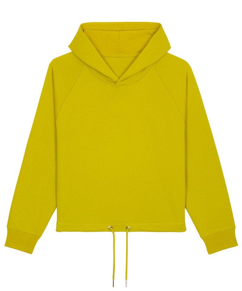 Womens Organic Cropped Hoodie