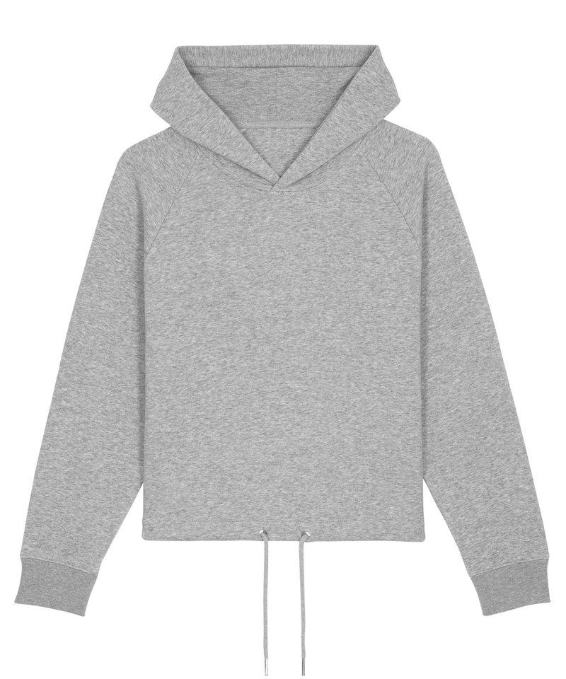 Womens Organic Cropped Hoodie