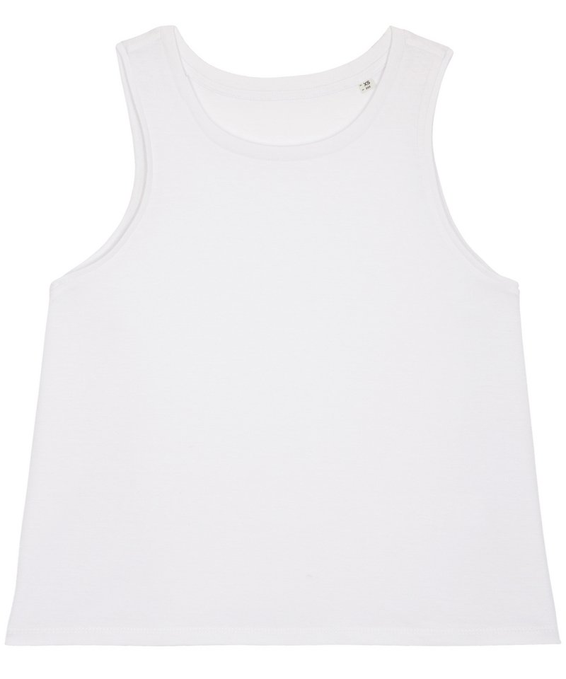 Womens Organic Crop Tank Top