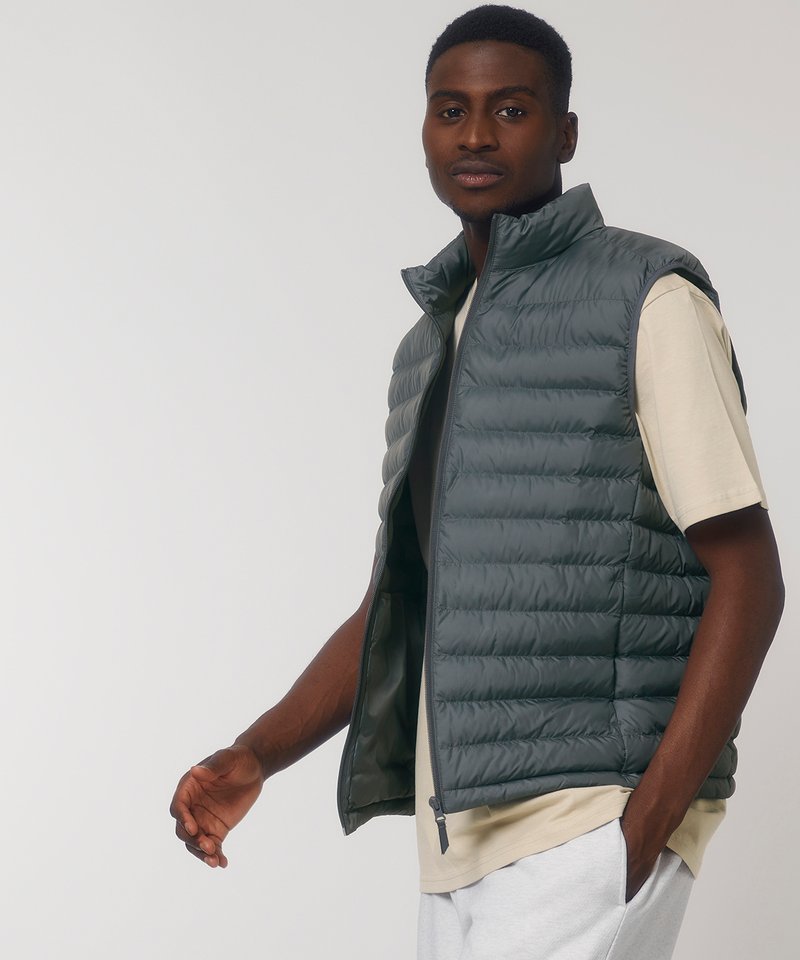 Mens Recycled Polyester Puffer Bodywarmer