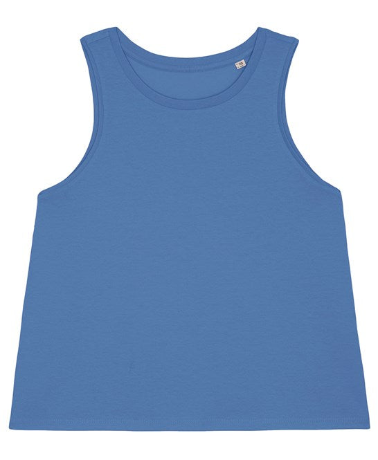 Womens Organic Crop Tank Top