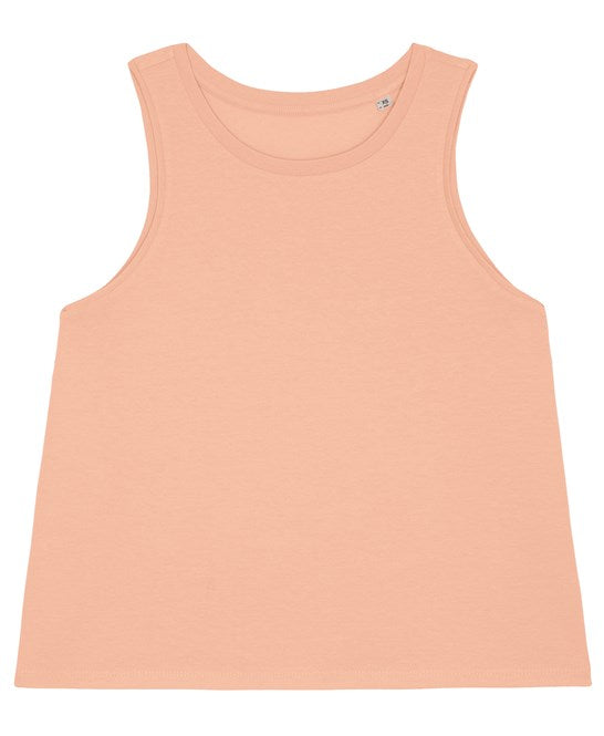 Womens Organic Crop Tank Top