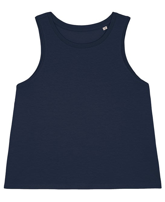 Womens Organic Crop Tank Top