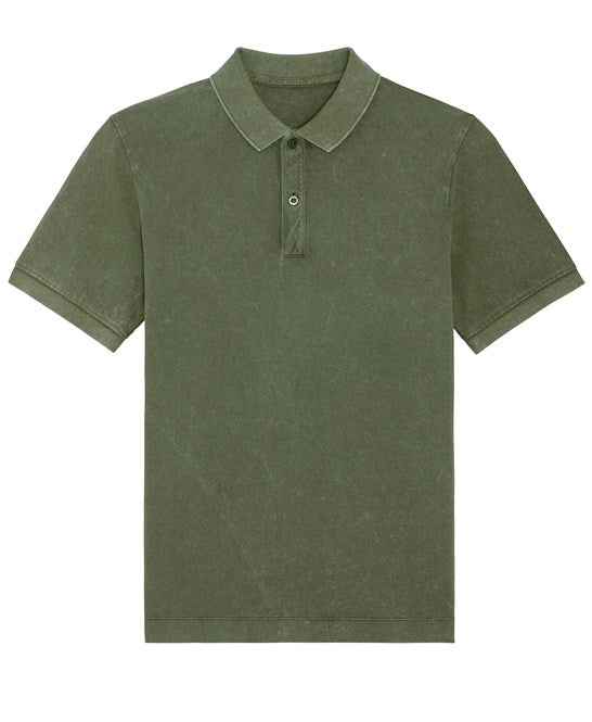 Mens Organic Vintage Polo Shirt