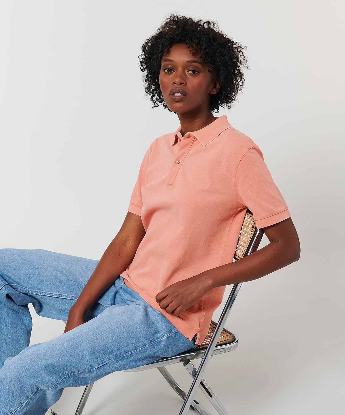 Mens Organic Vintage Polo Shirt