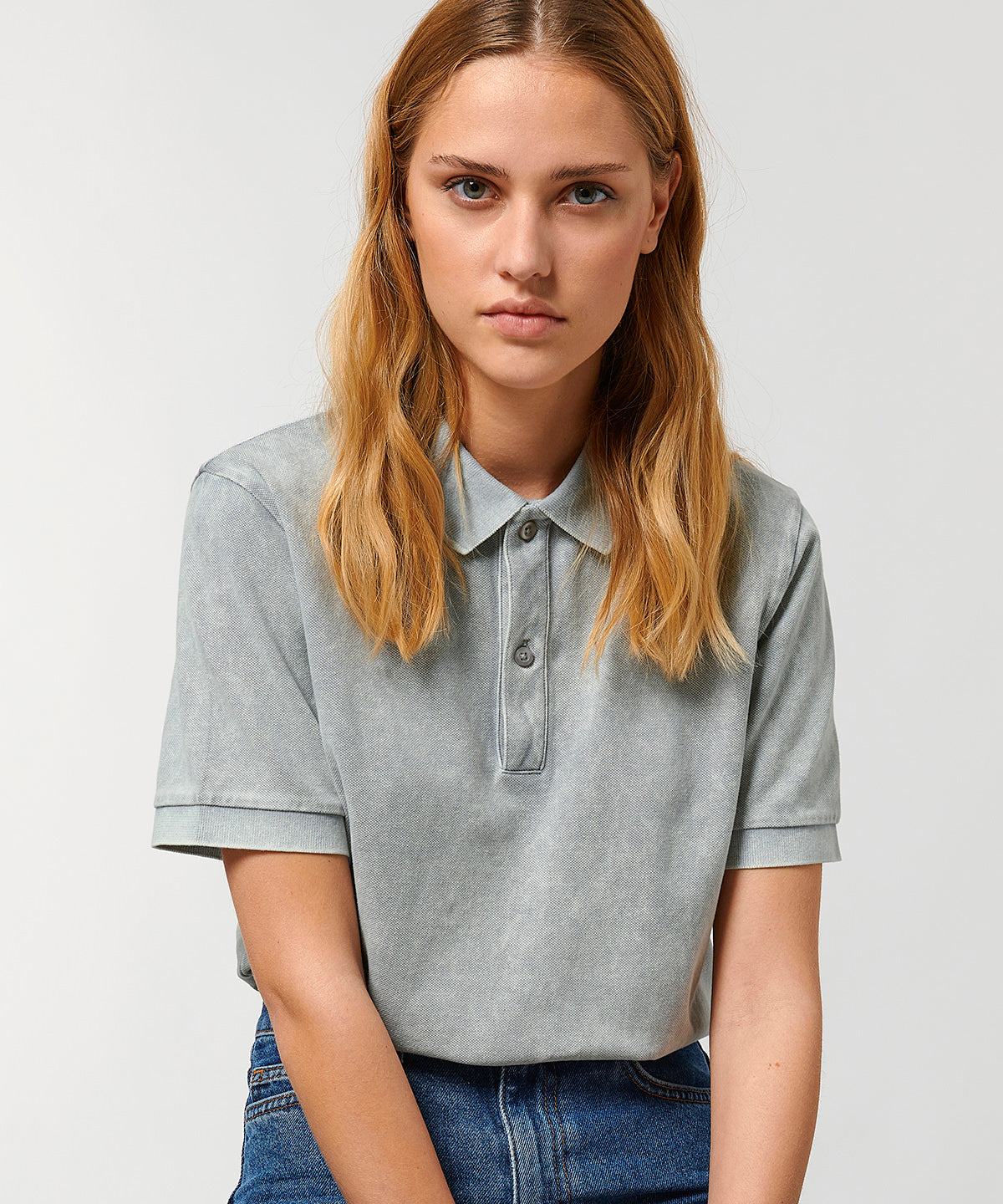 Mens Organic Vintage Polo Shirt
