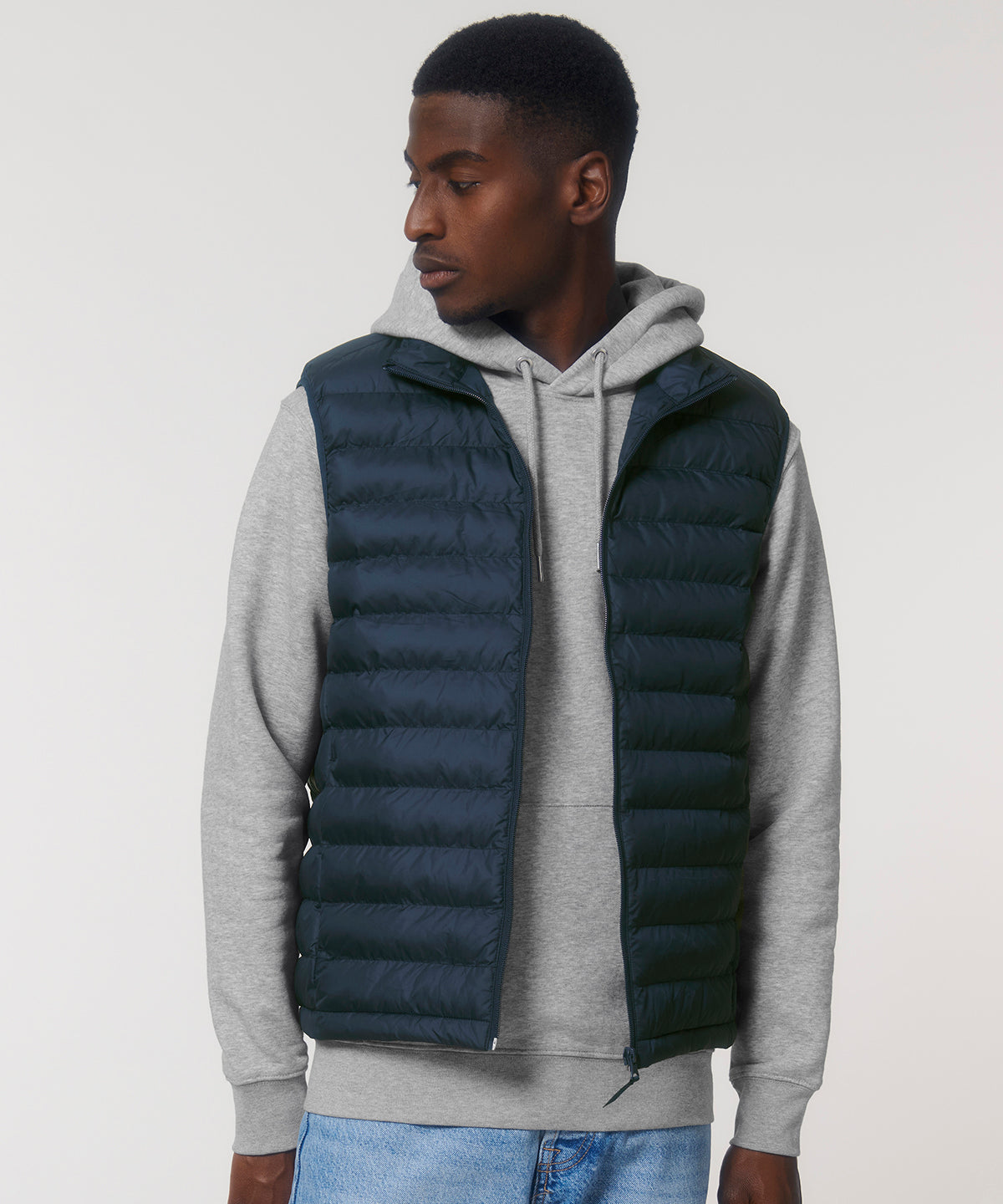 Mens Recycled Polyester Puffer Bodywarmer