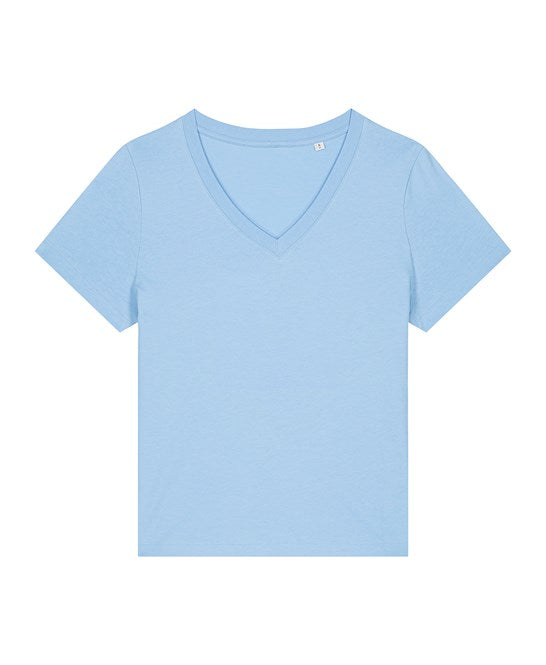 Womens Organic V-neck T-shirt