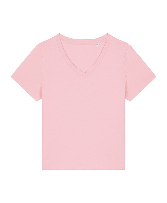 Womens Organic V-neck T-shirt