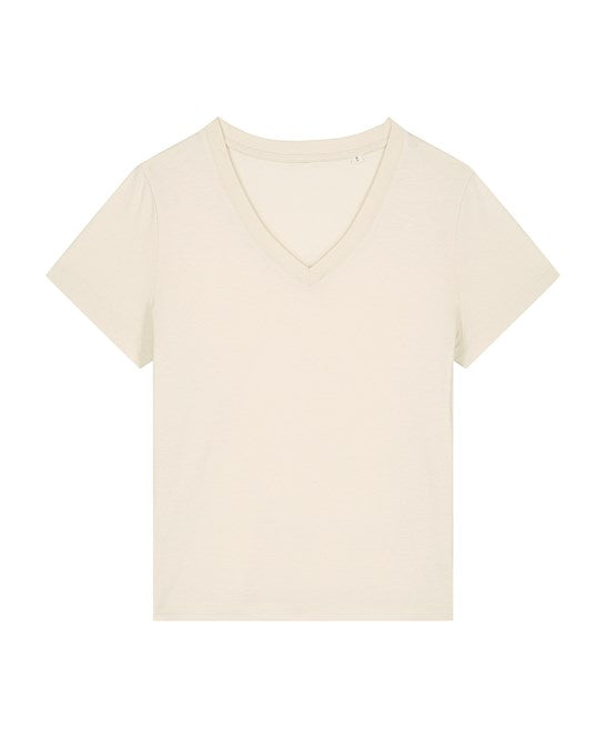 Womens Organic V-neck T-shirt