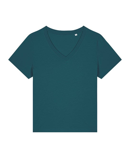 Womens Organic V-neck T-shirt