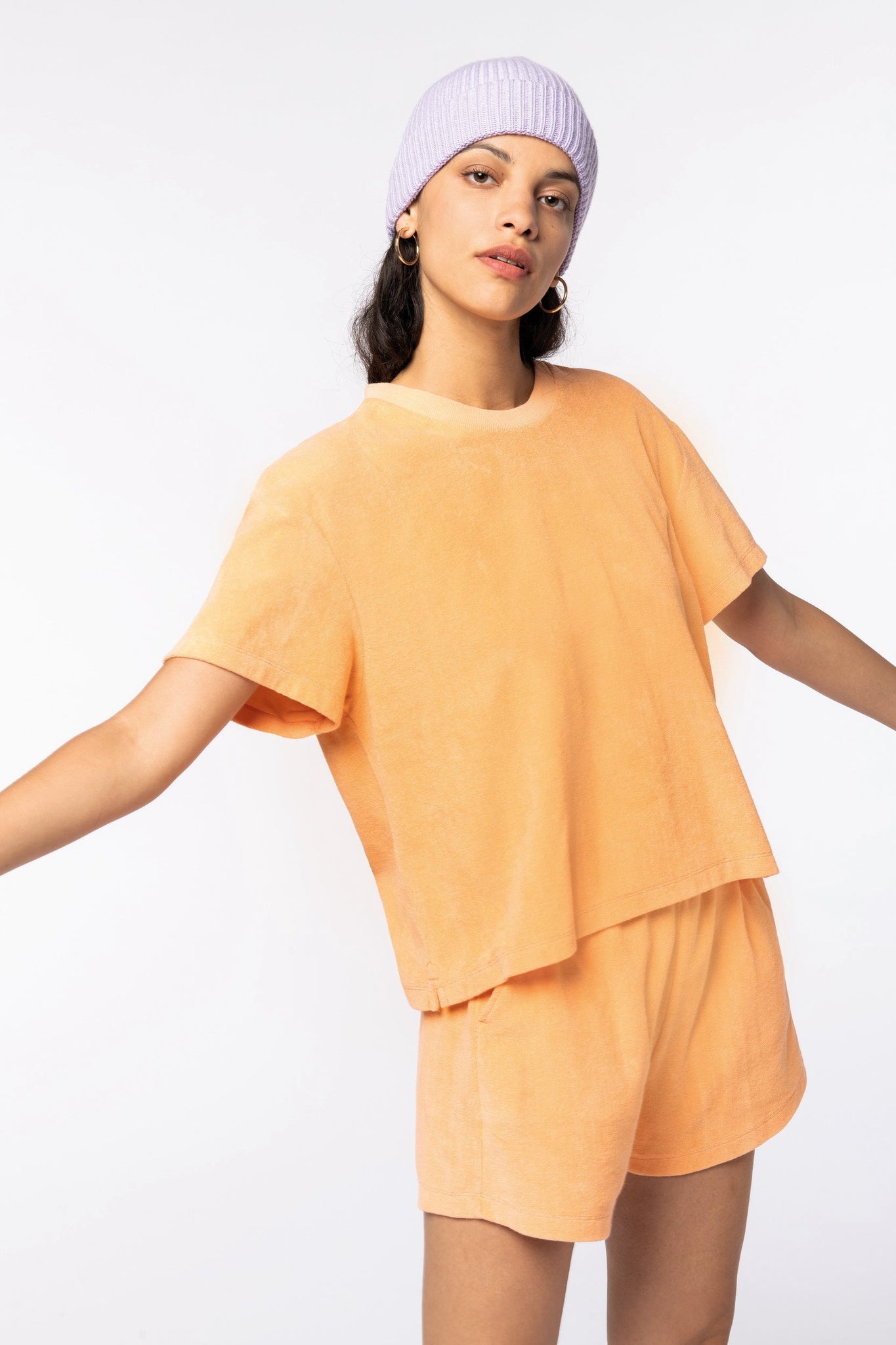 Womens Organic Towel-Feel T-shirt