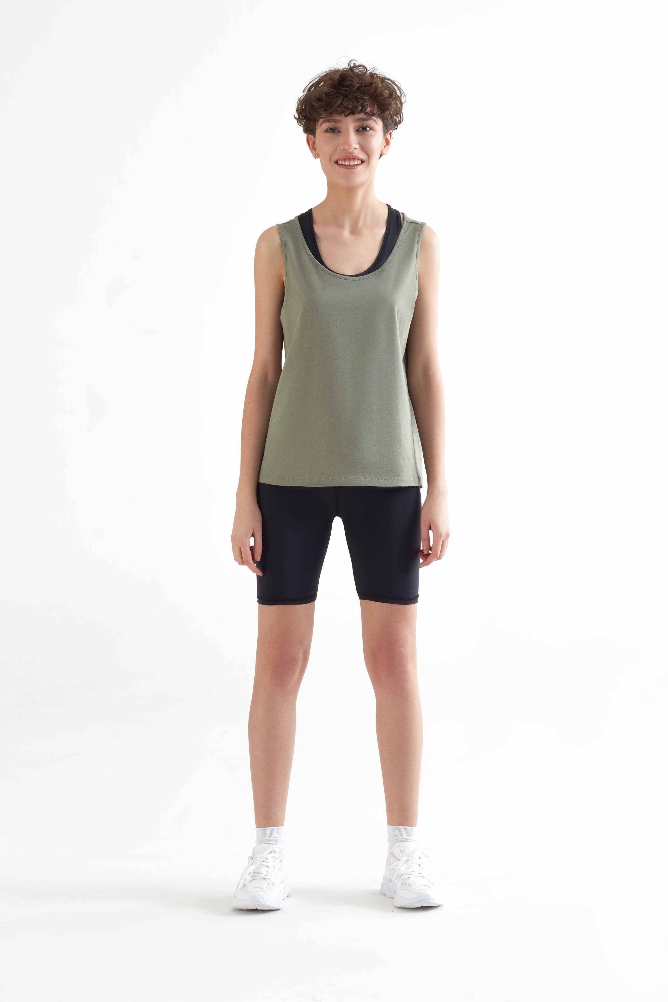 Womens Tencel Active Vest Top