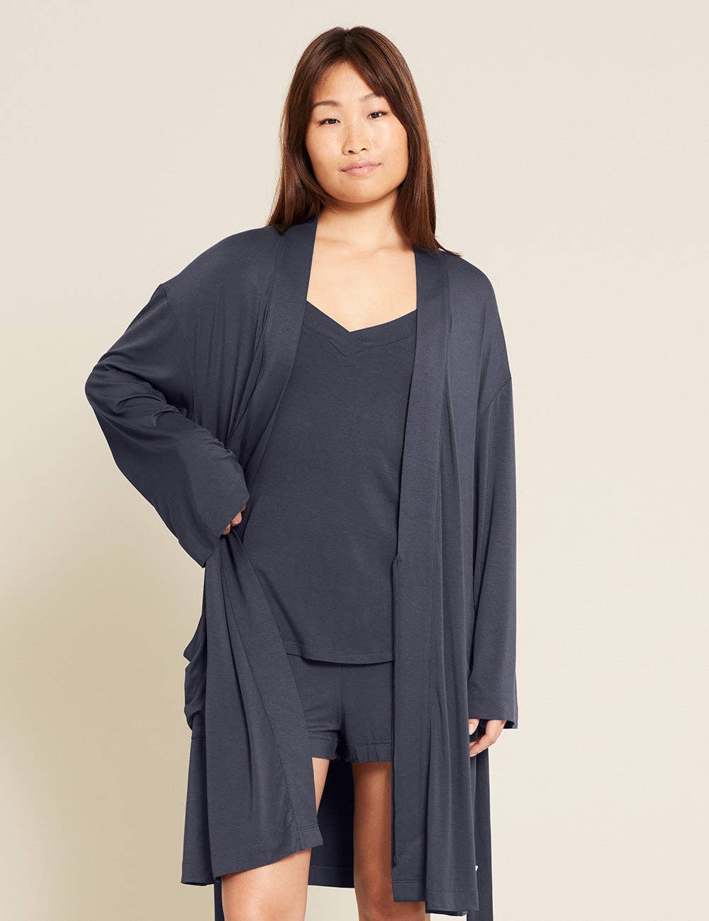 Organic Bamboo Sleep Robe: Womens