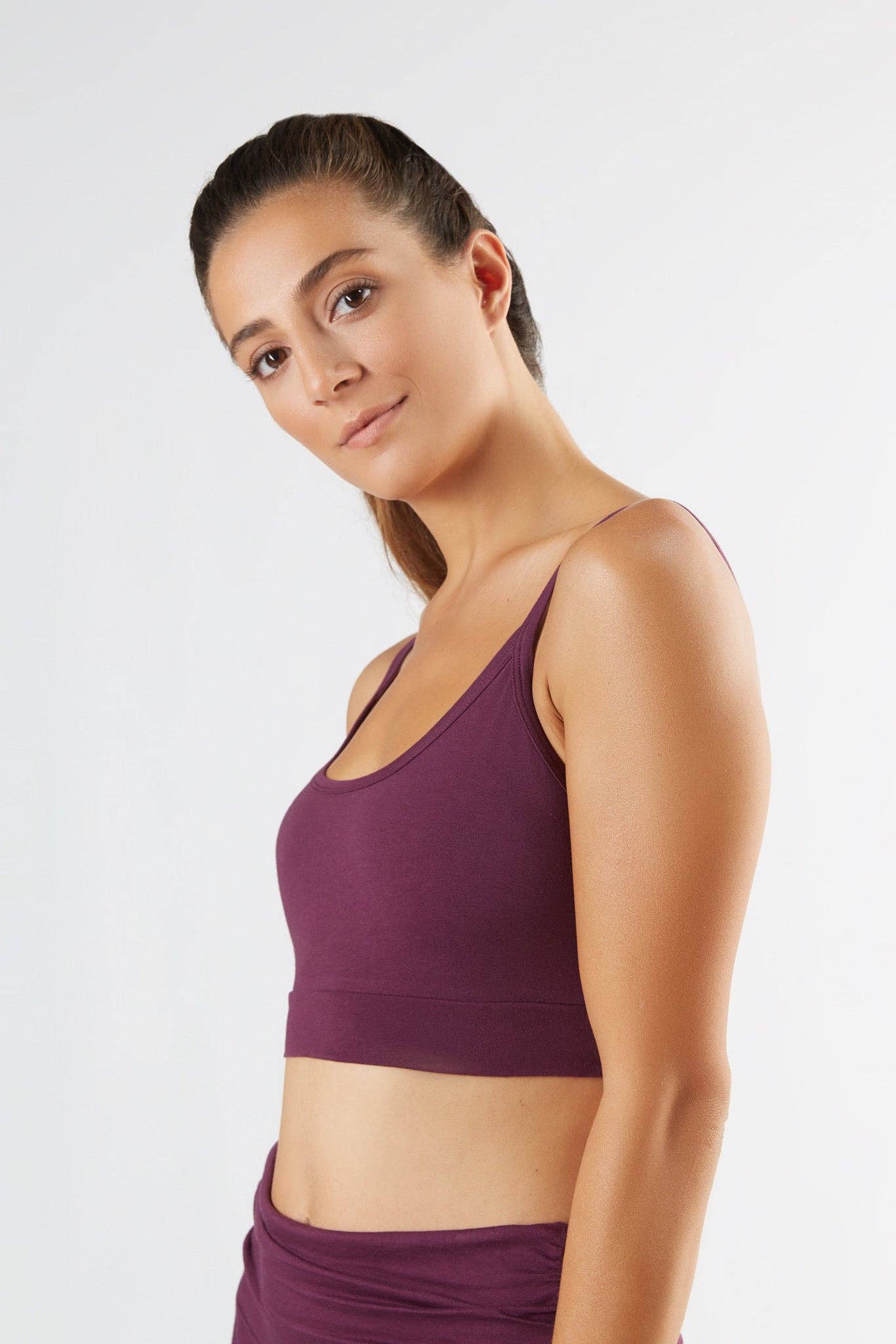 Womens Organic Cotton Bralette