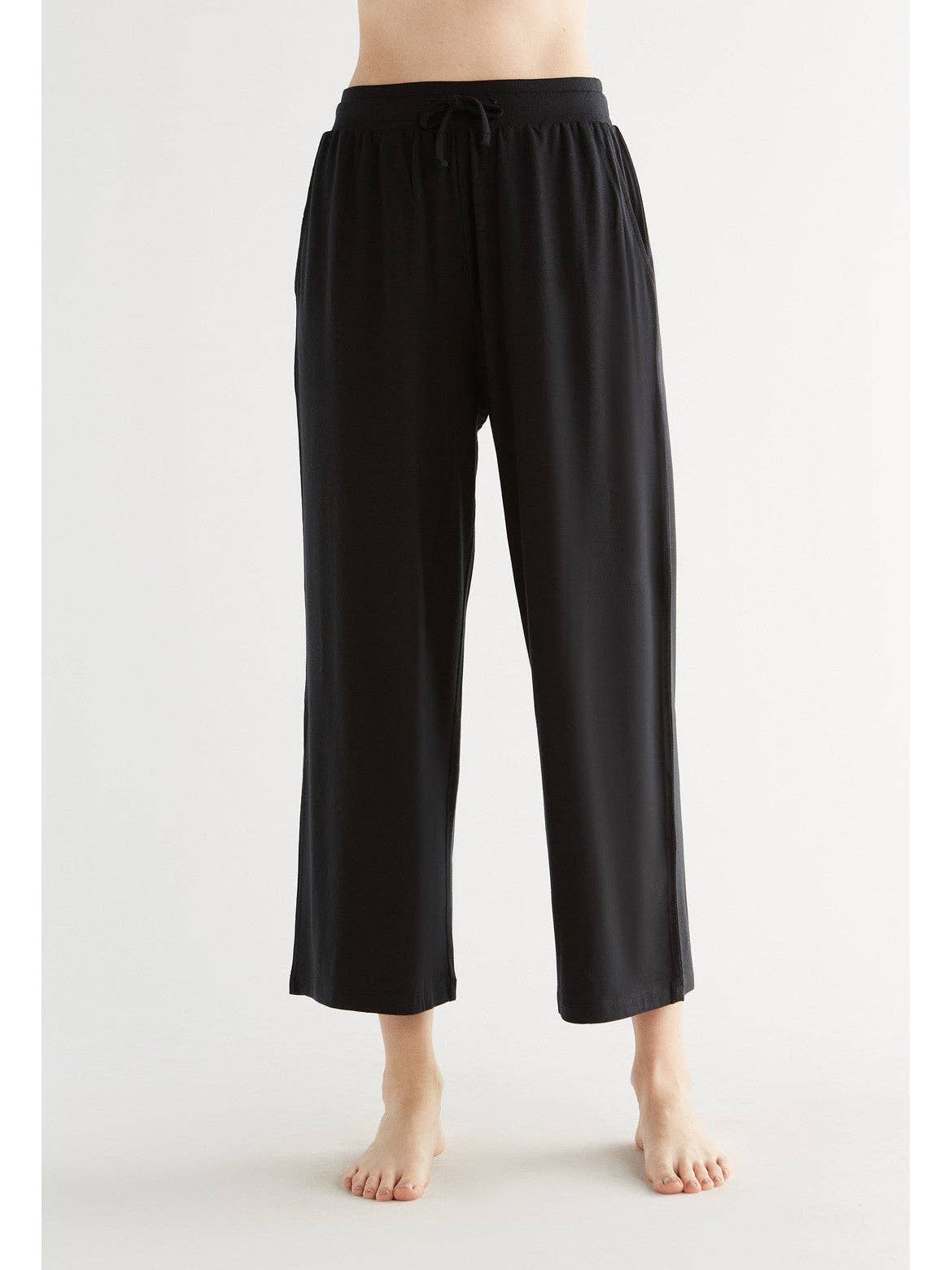 Tencel Wide Leg Trousers: Womens