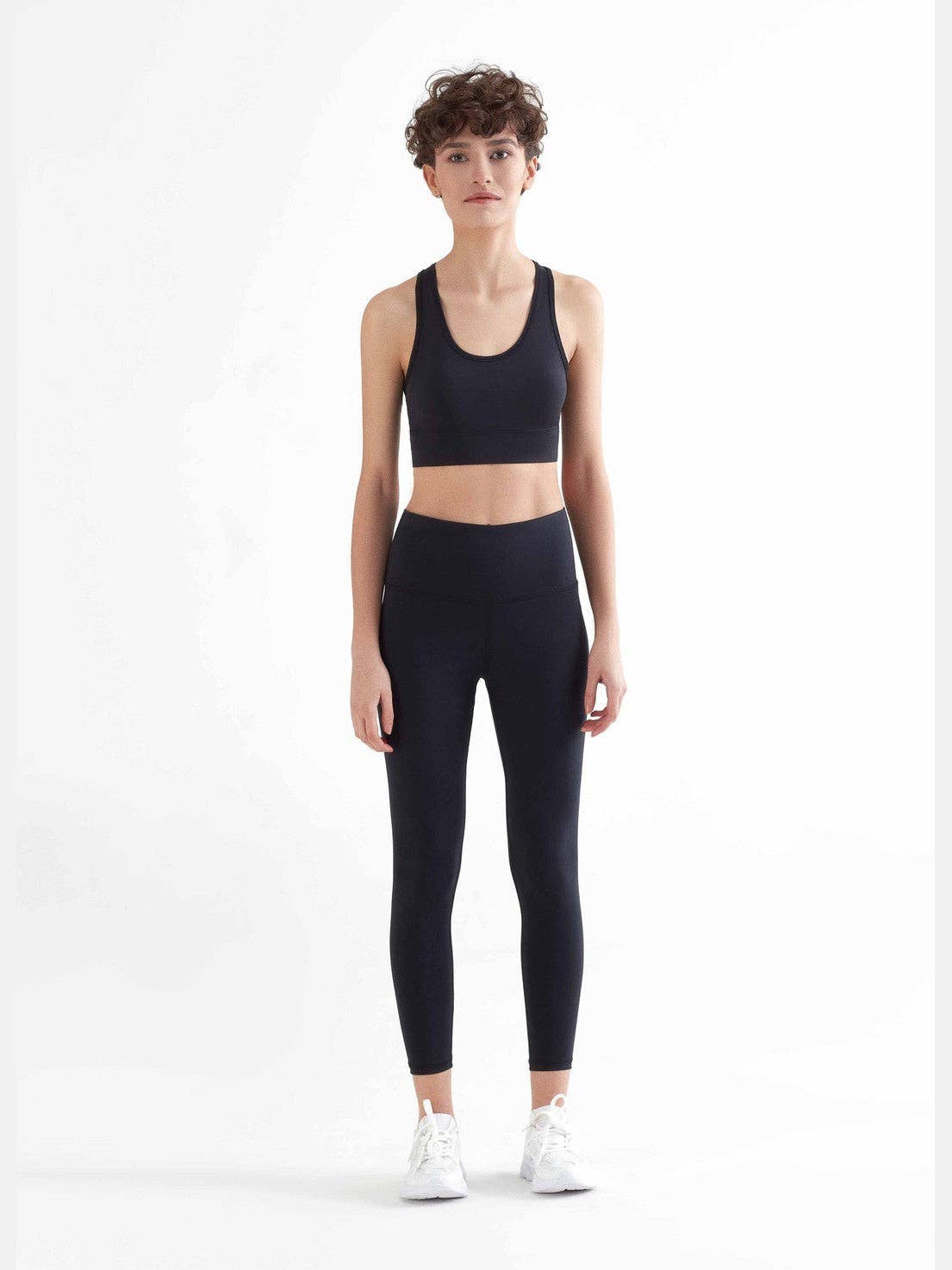 Organic 7/8 Stretch Leggings: Womens