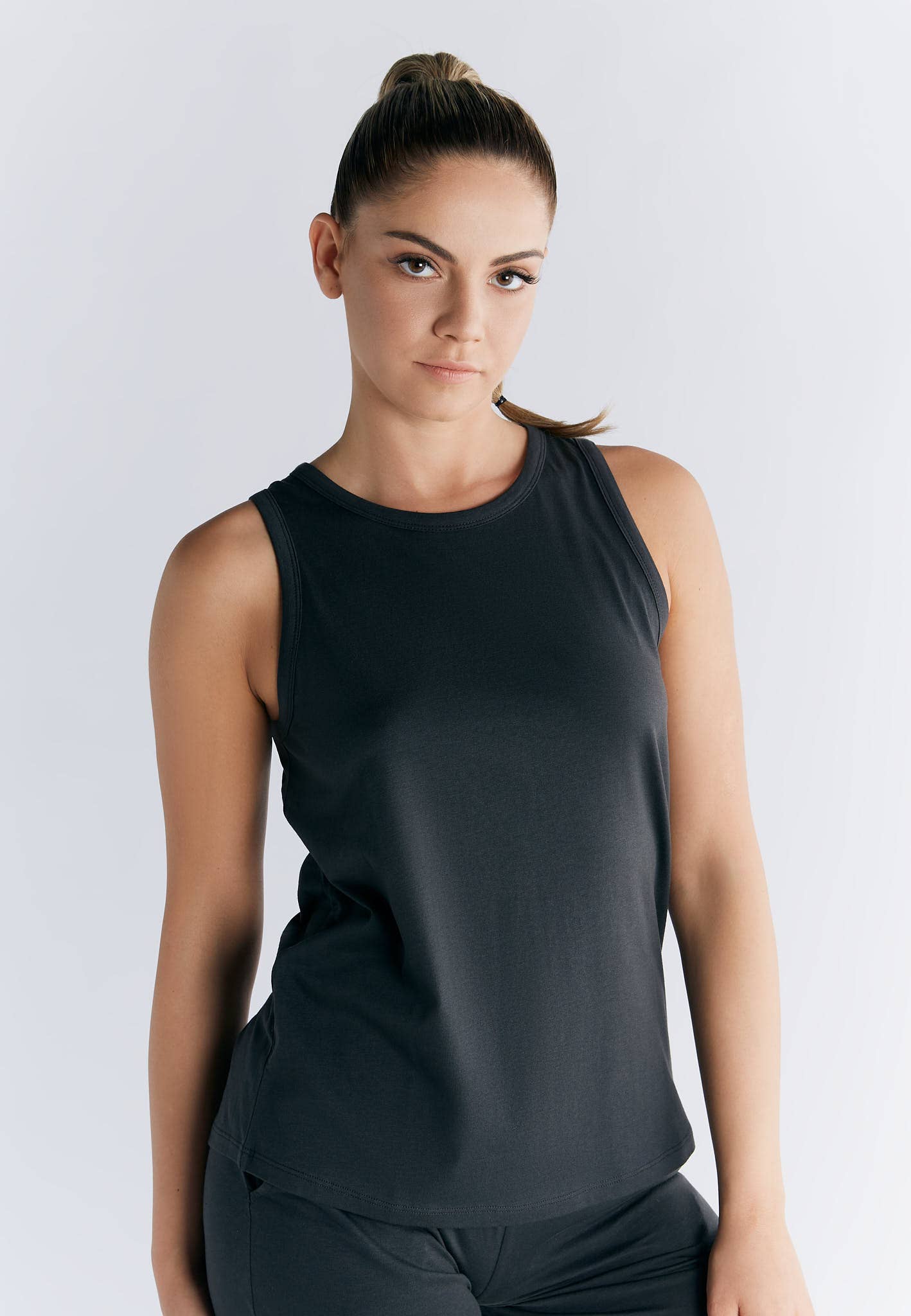Womens Tencel Active Sleeveless Top