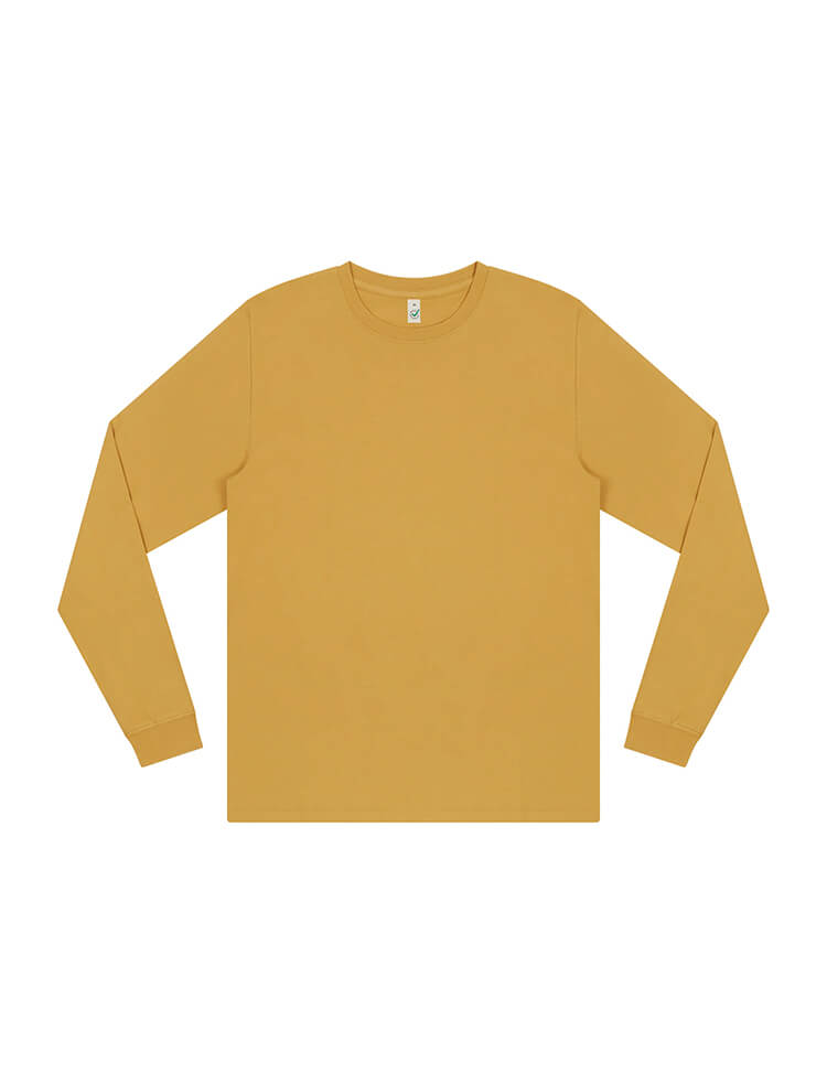 Mens Organic Faded Long Sleeve T-shirt