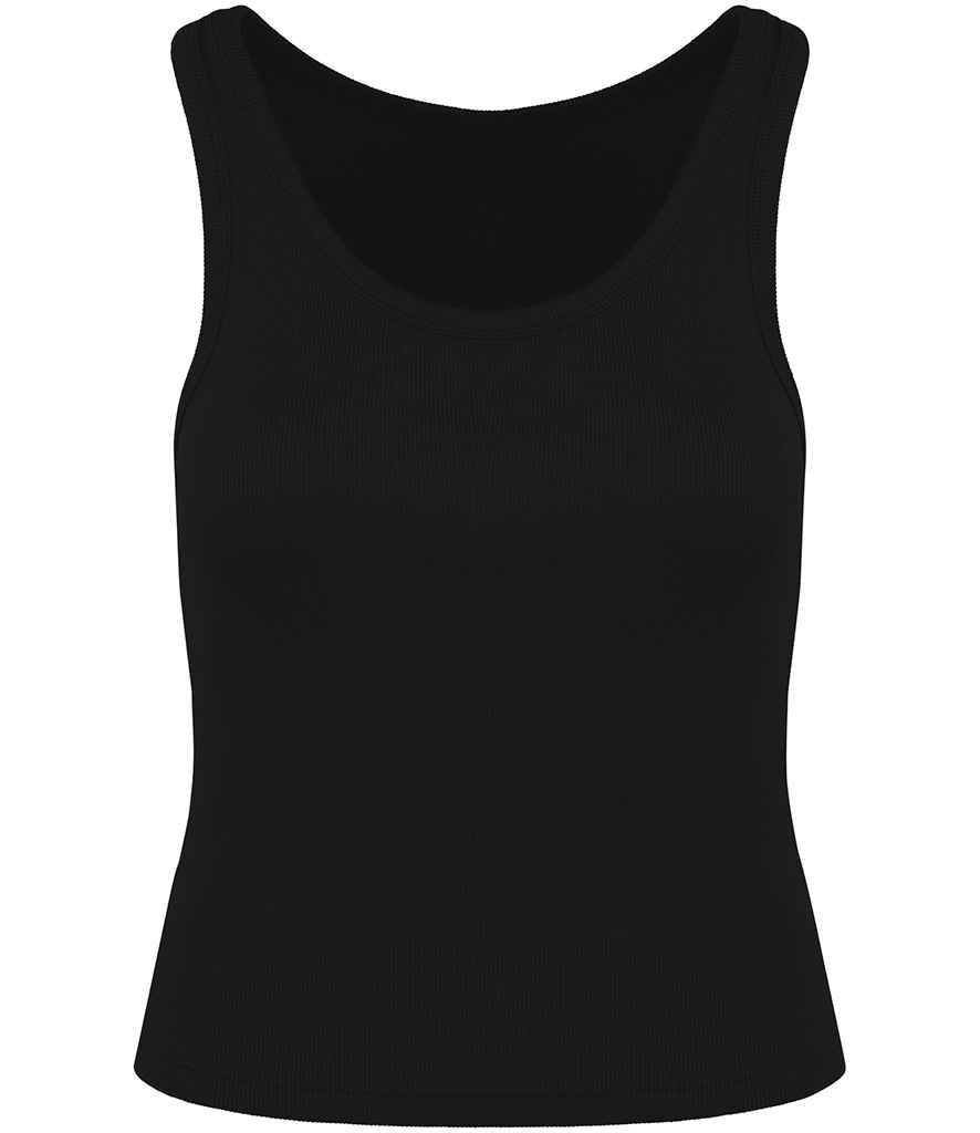 Womens Organic Ribbed Tank Top