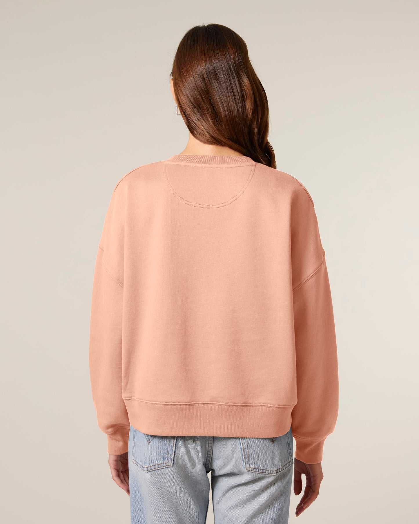 Womens Organic Dropped Shoulder Sweatshirt