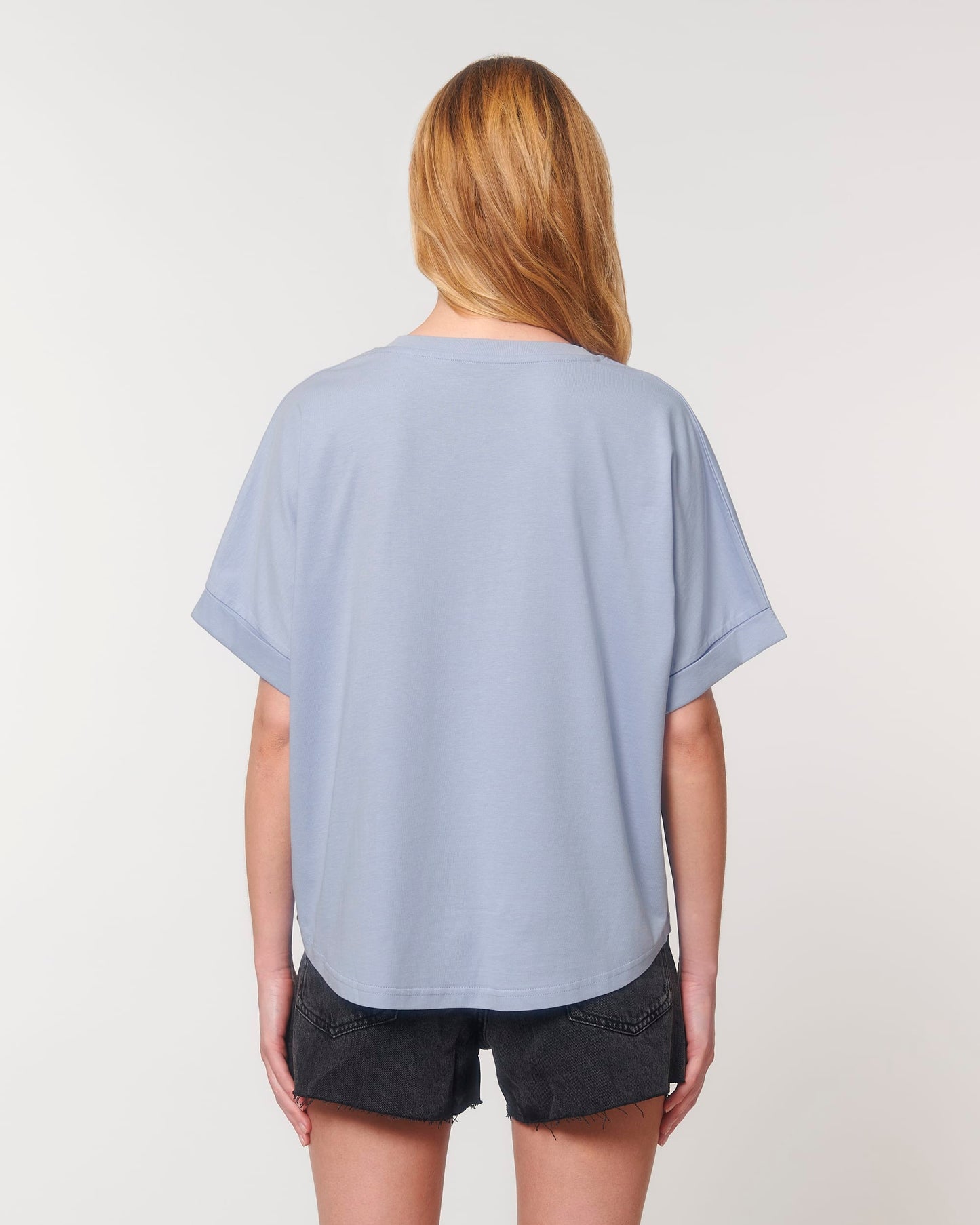 Womens Organic Oversized Dolman Sleeve T-shirt