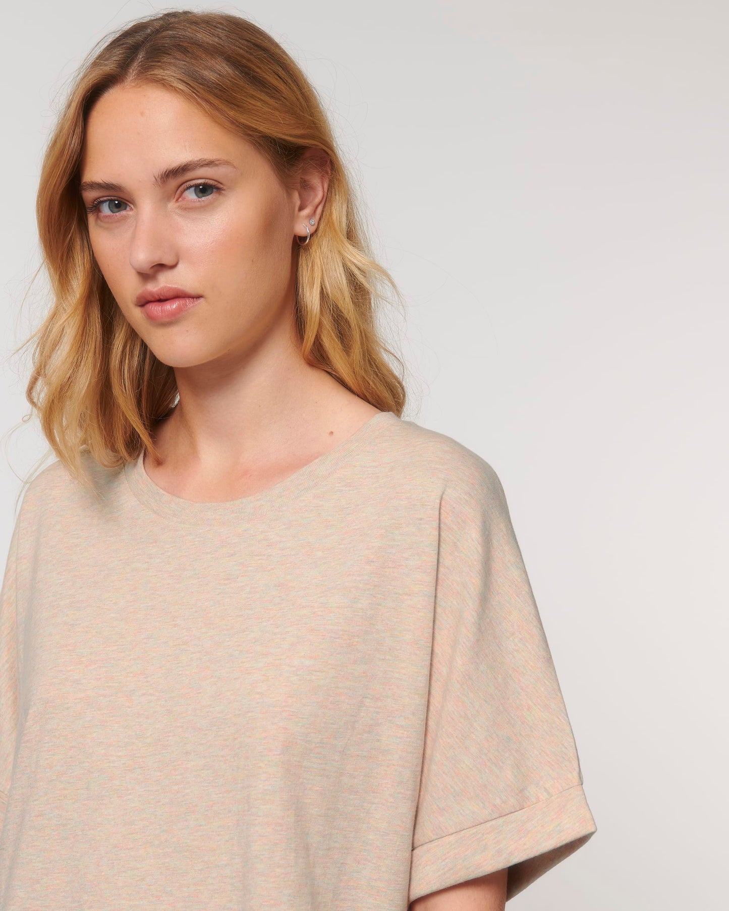 Womens Organic Oversized Dolman Sleeve T-shirt