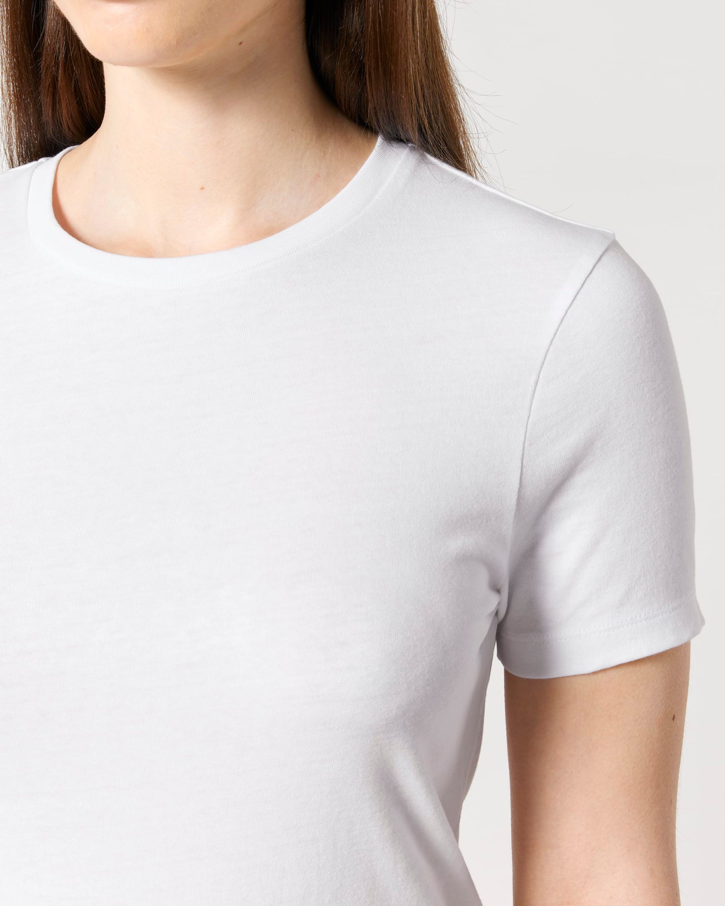 Womens Organic Fitted T-shirt