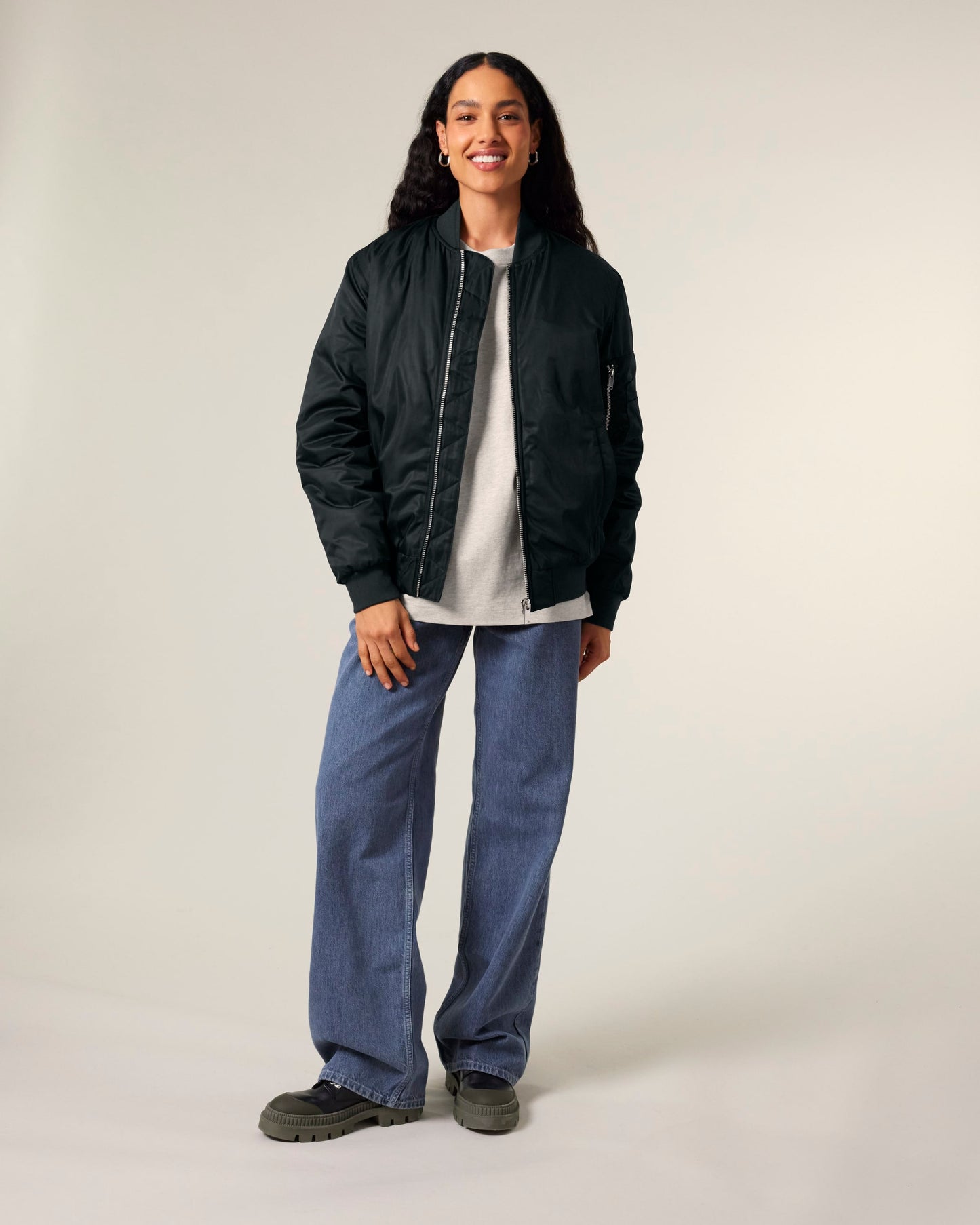 Mens Recycled Bomber Jacket