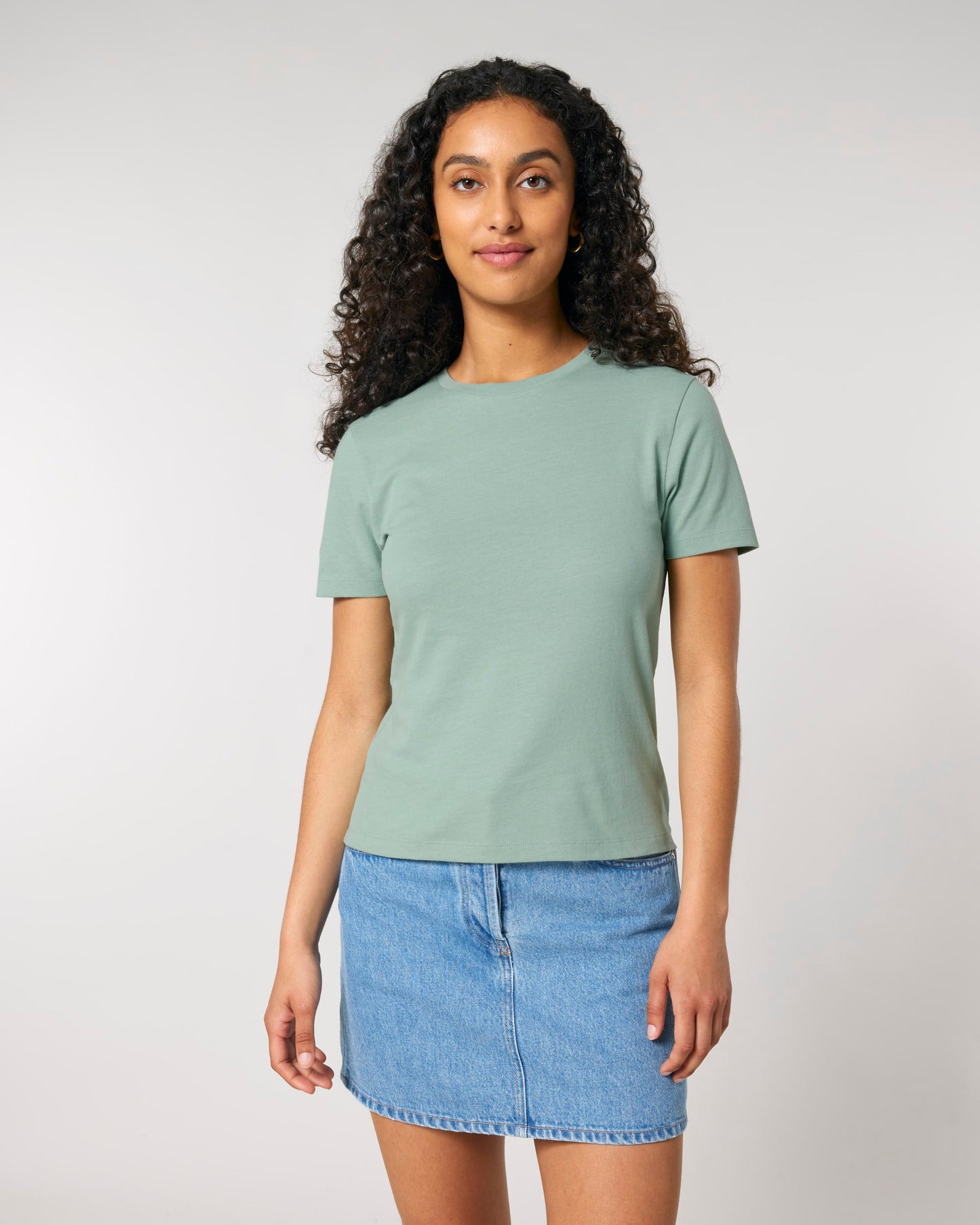 Womens Organic Fitted T-shirt
