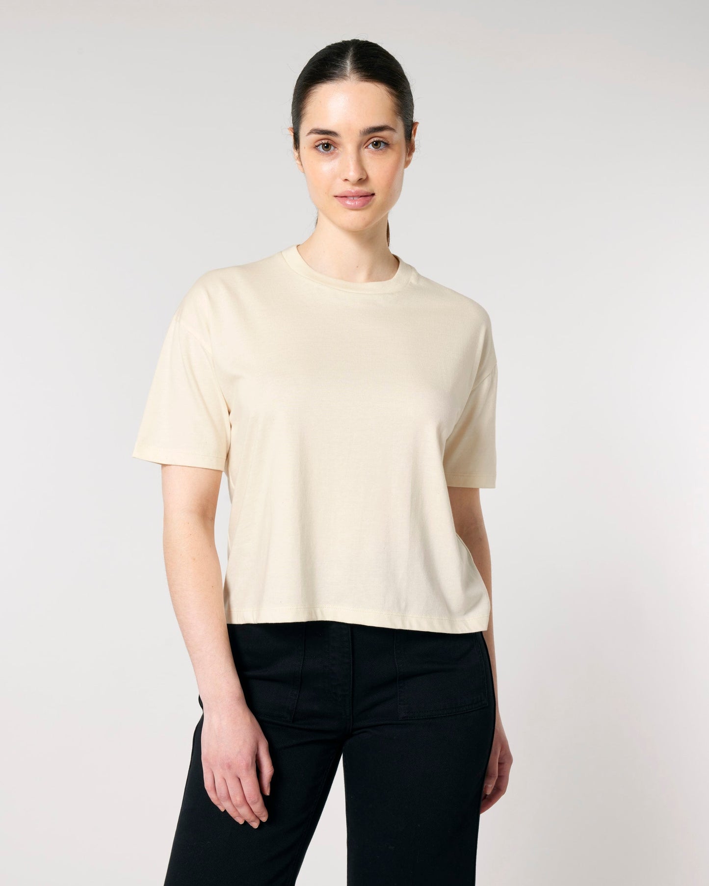 Womens Organic Boxy Fit T-shirt