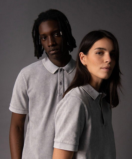 Mens Organic Vintage Polo Shirt