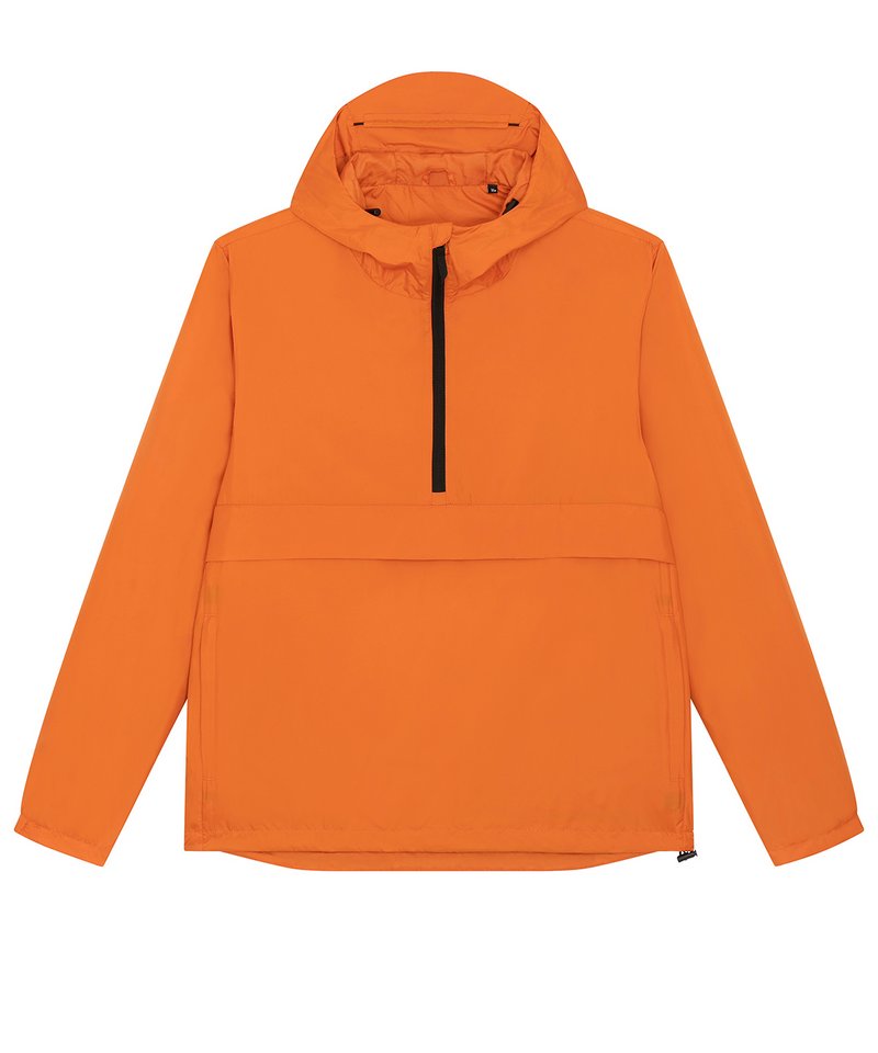 Unisex Recycled Polyester Zip Neck Anorak