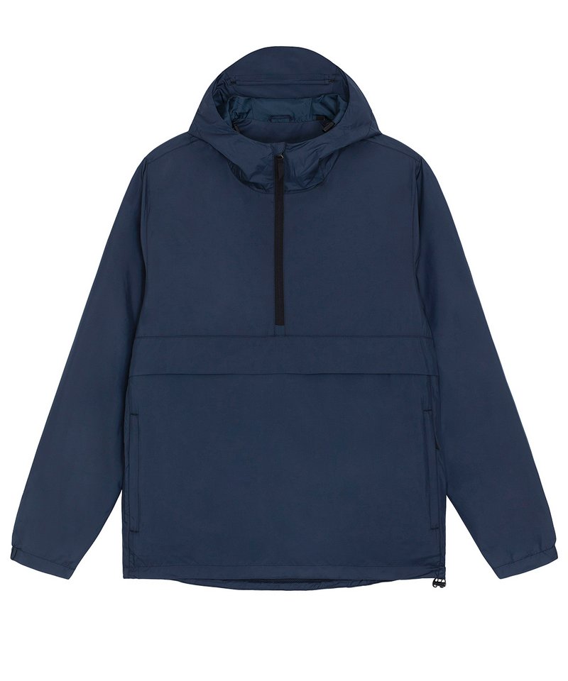 Unisex Recycled Polyester Zip Neck Anorak