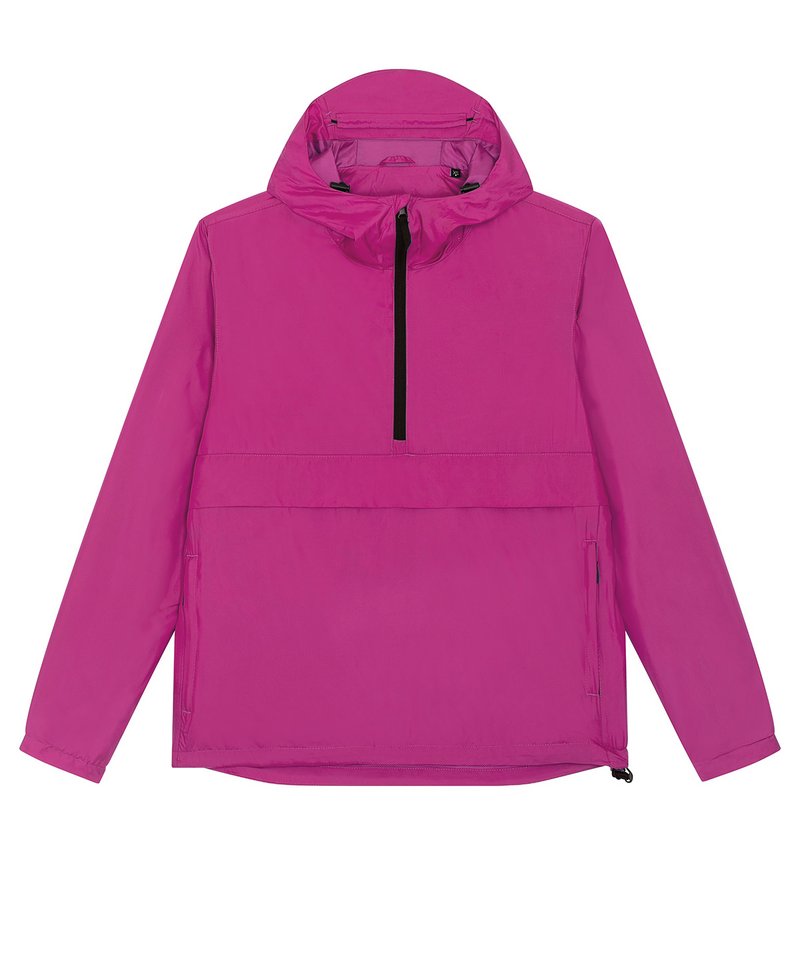 Unisex Recycled Polyester Zip Neck Anorak