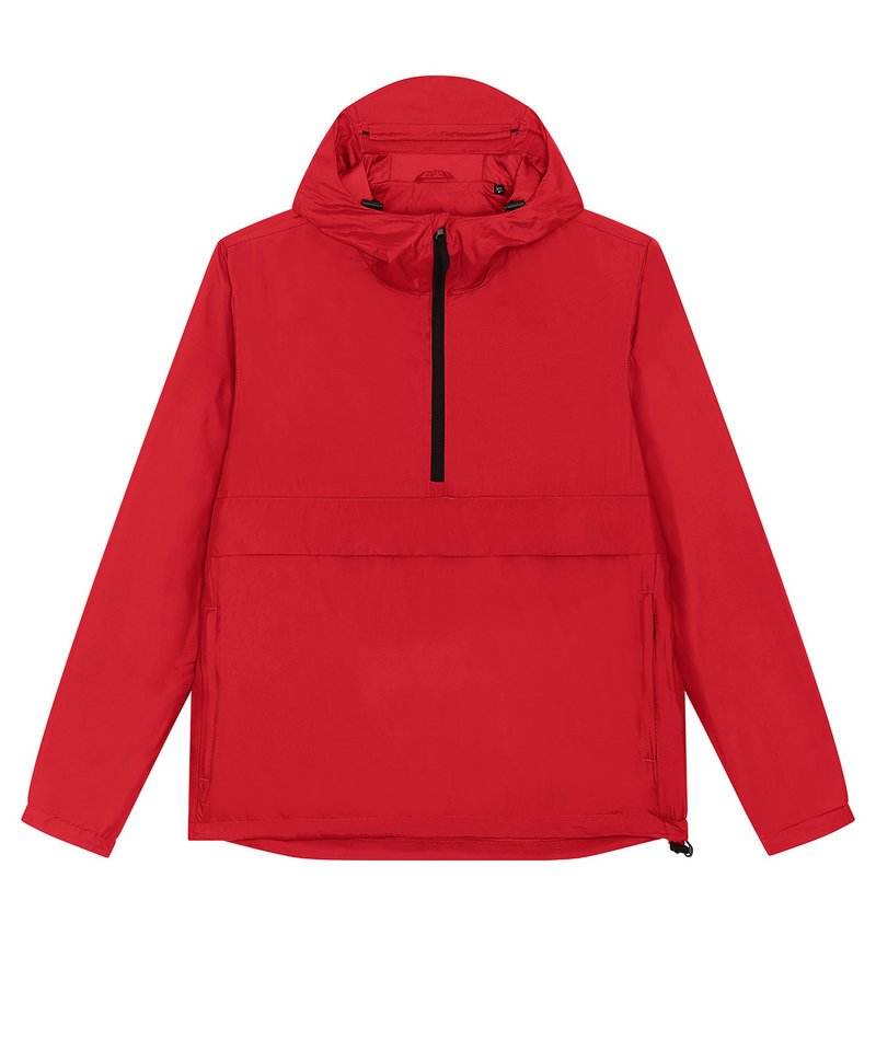 Unisex Recycled Polyester Zip Neck Anorak