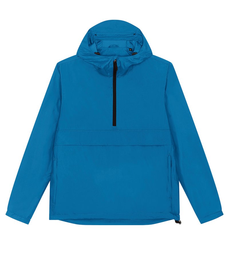 Unisex Recycled Polyester Zip Neck Anorak