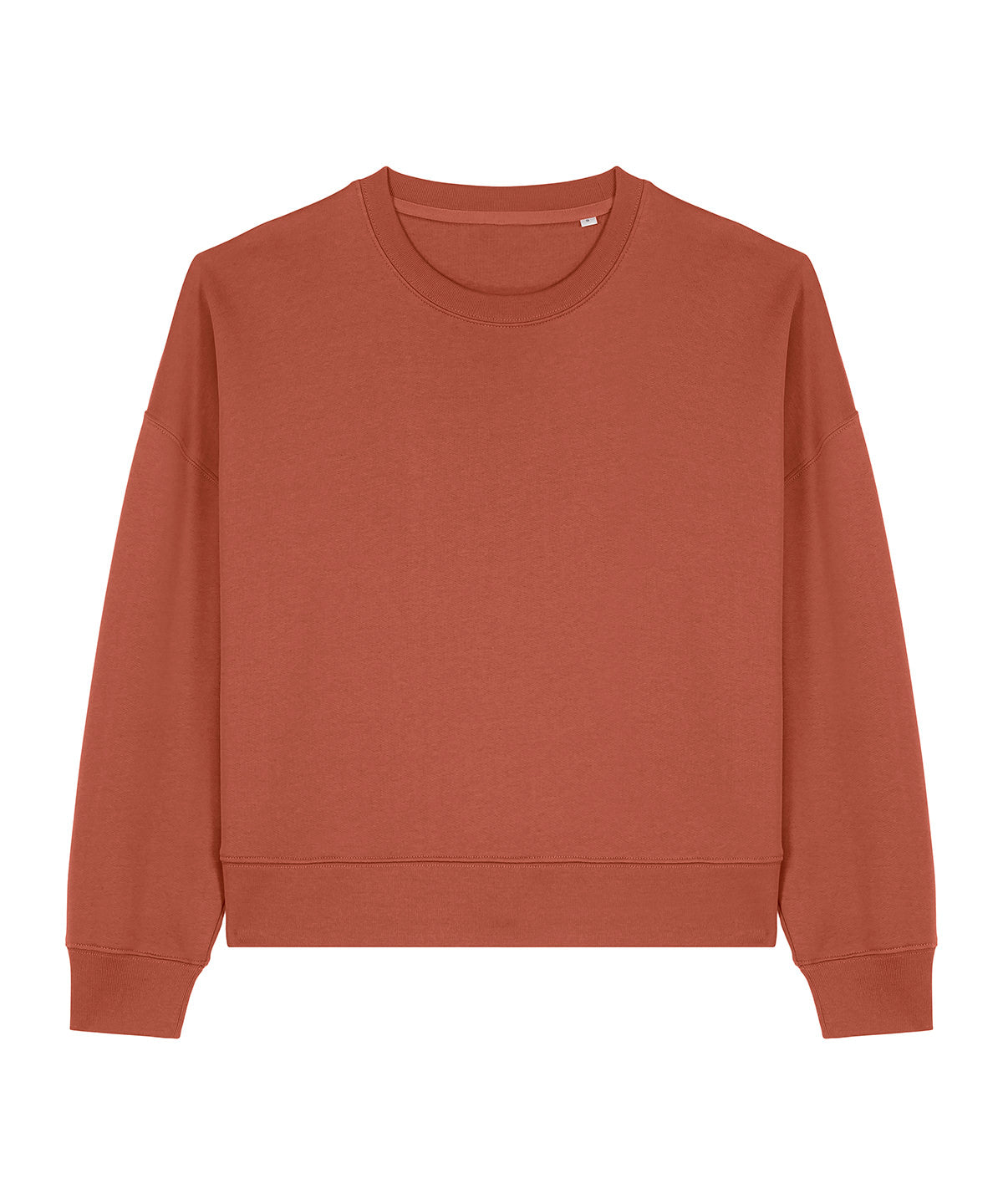 Womens Organic Dropped Shoulder Sweatshirt