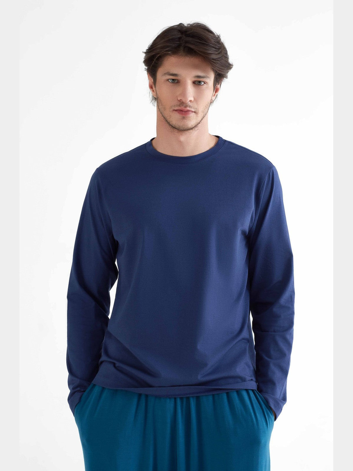 Mens Organic Active Long Sleeve T-shirt