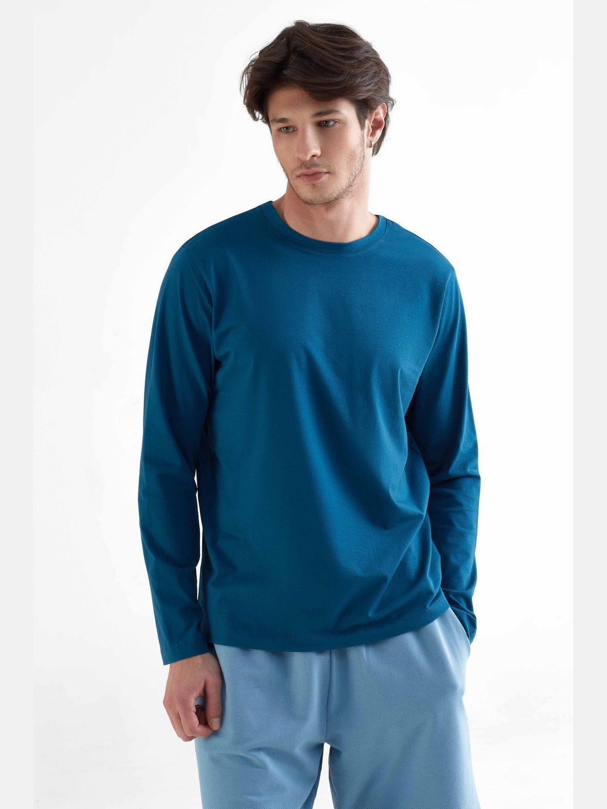 Mens Organic Active Long Sleeve T-shirt